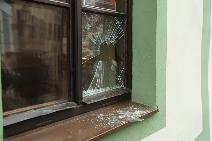 A2B Glass are able to board up broken windows while they are being repaired in Crystal Palace.